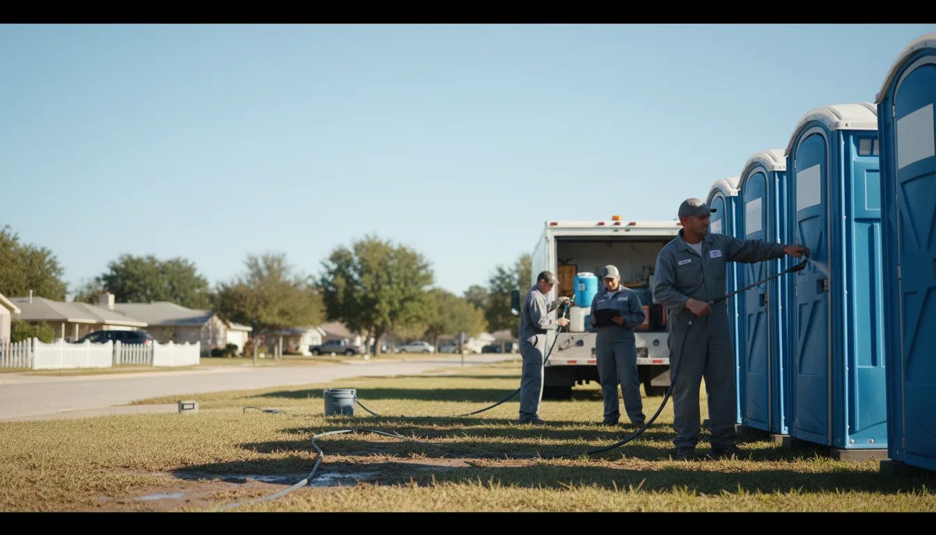 Long-Term Portable Toilet Rental in Iola, WI near me